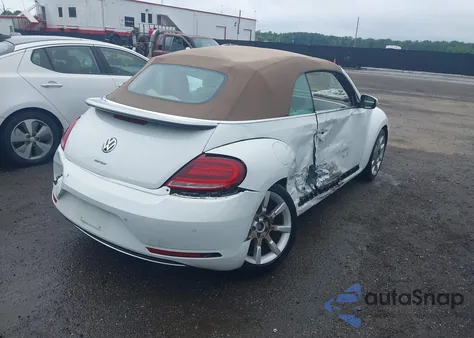 2017 Volkswagen Beetle S/Se/Classic/Pink/Sel из США, поврежденный, VIN 3VW517AT1HM809338